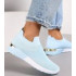 Classic all celeste slip on trainers